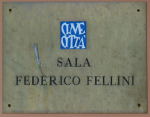 Door sign of Fellini hall