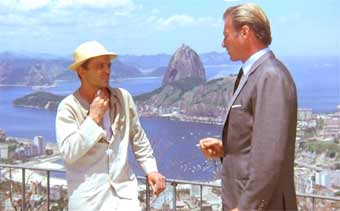 With Klaus Kinski high above Rio