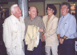 Franz Josef Gottlieb, Chris Howland, Frau Howland und Thomas Winkler