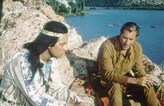 Discussing their strategy in the Apache village