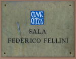 Türschild Fellini-Saal