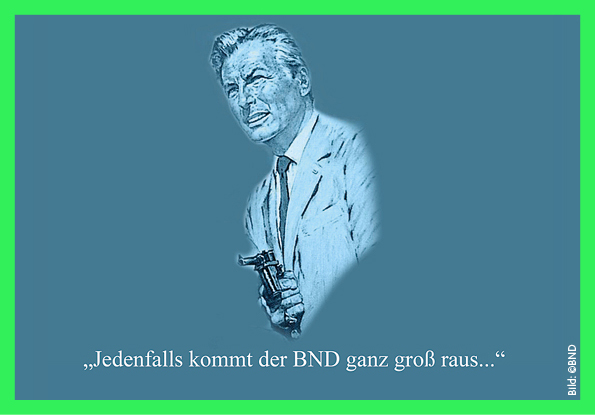 Mr. Dynamit beim BND