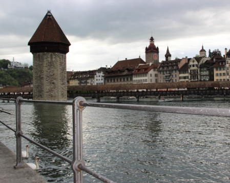 Blick über Luzern heute